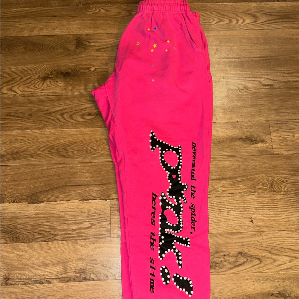 Sp5der pants (yes they’re real)